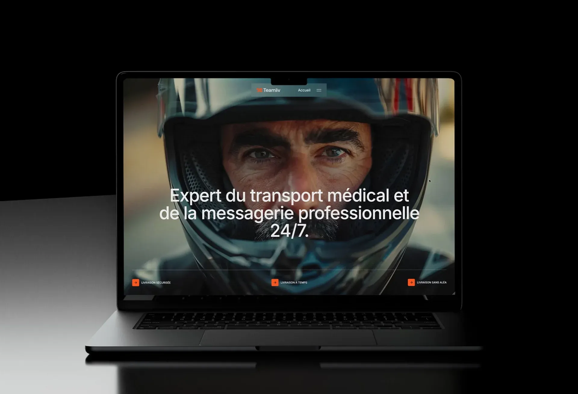 capture ecran site internet teamliv