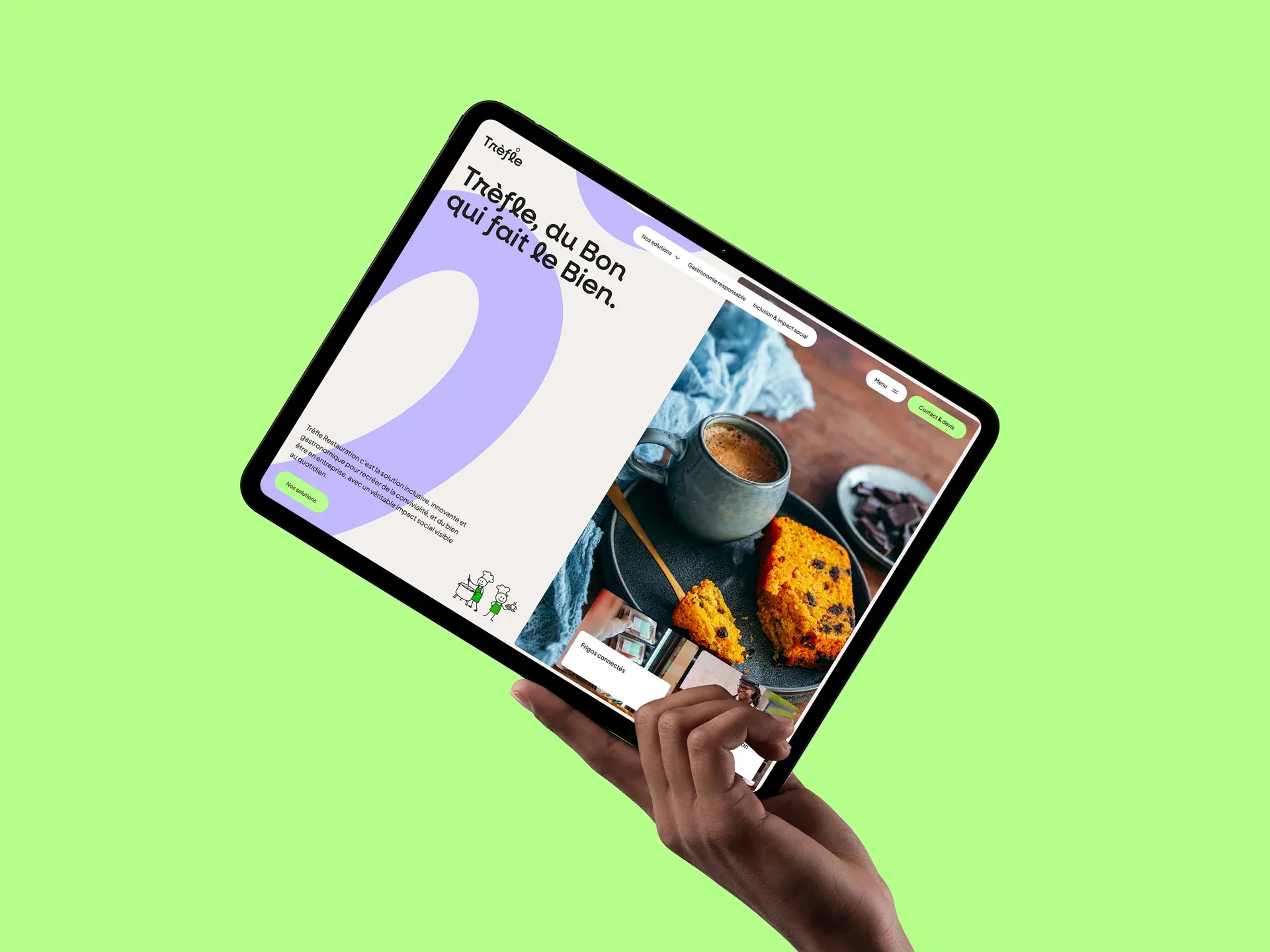 tablette projet trefle