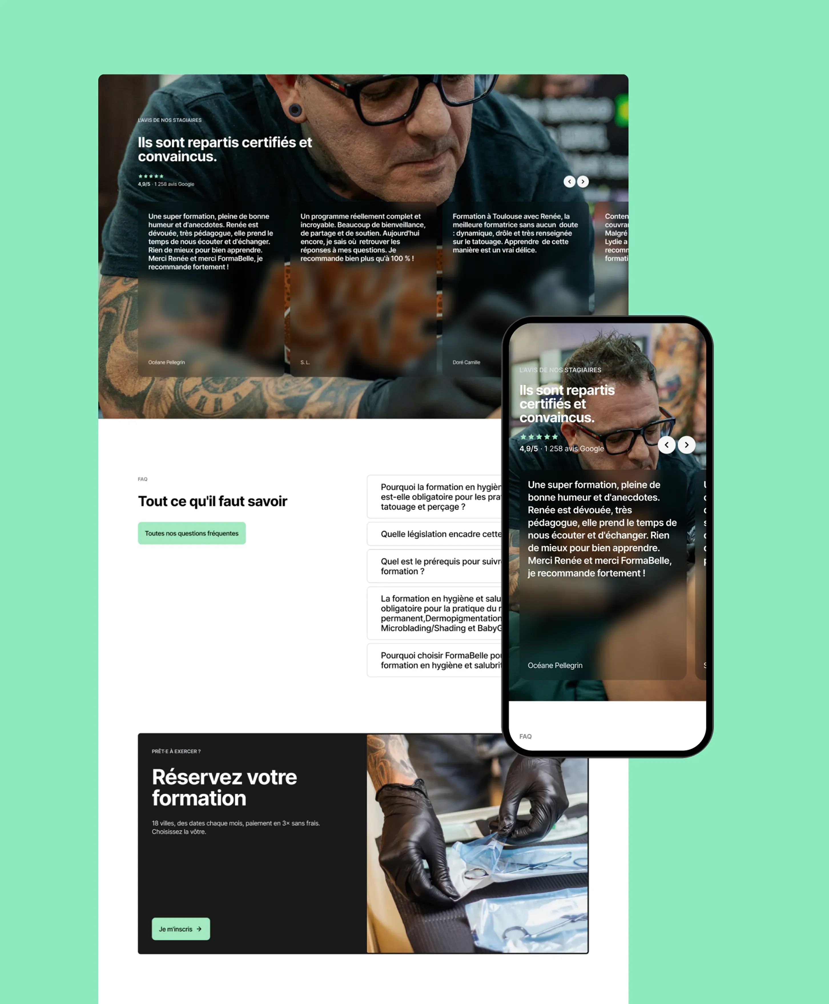 Vue pleine page Formabelle Hygiène 1